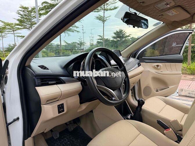 Toyota Vios E 2018 Trắng Số sàn
