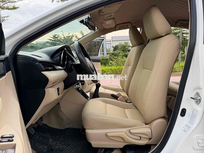 Toyota Vios E 2018 Trắng Số sàn