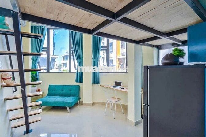 Cho thuê căn hộ studio Lý Phục Man đầy đủ nội thất