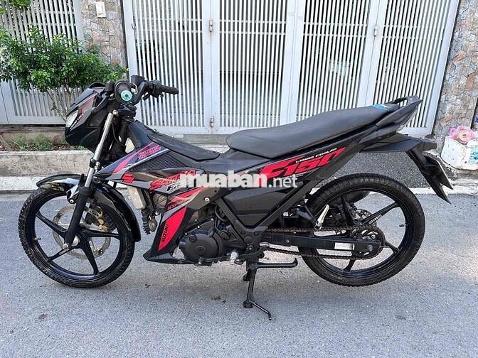 Suzuki Satria 150 Đen Mâm 5 cây CNC