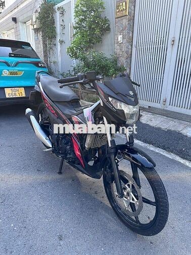 Suzuki Satria 150 Đen Mâm 5 cây CNC