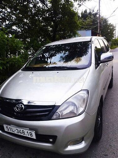 Toyota Innova G 2008. Xe Bản Đủ Không Chạy  Taxi .