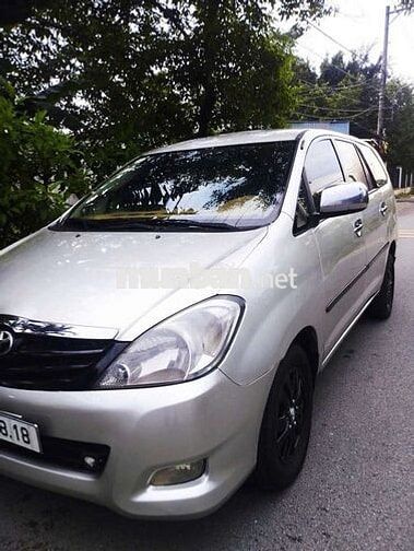 Toyota Innova G 2008. Xe Bản Đủ Không Chạy  Taxi .