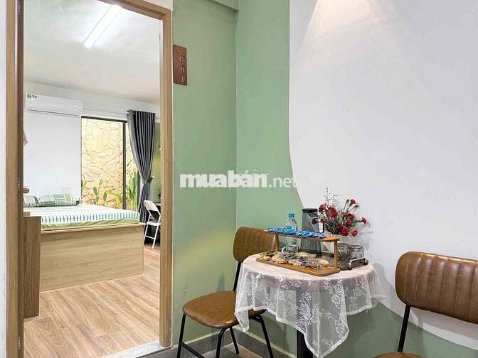 Căn hộ 7tr Full NT, Sân vườn khu vực: Sát sân bay - CV Hoàng Văn Thụ.