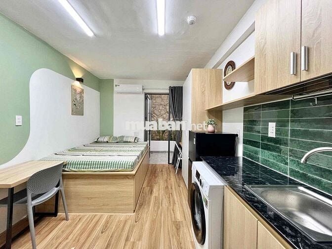 Căn hộ 7tr Full NT, Sân vườn khu vực: Sát sân bay - CV Hoàng Văn Thụ.