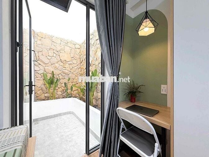 Căn hộ 7tr Full NT, Sân vườn khu vực: Sát sân bay - CV Hoàng Văn Thụ.