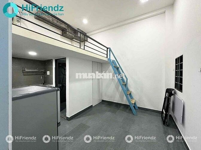 CHO THUÊ PHÒNG GÁC FULL NT MÁY GIẶT RIÊNG GẦN AEON TÂN PHÚ, ĐH HUIT