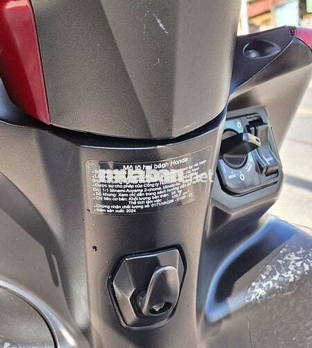 Honda Vision 2024 màu Đỏ
