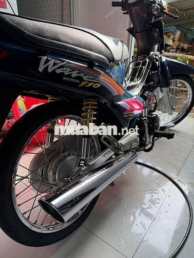 Honda Wave 110 Xanh Sườn Zin Đẹp