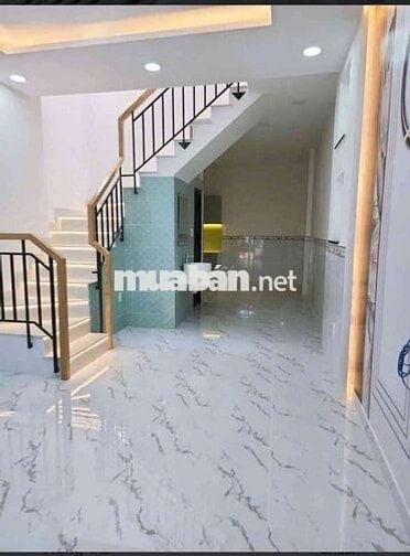 NHÀ ĐẸP GẦN UBND Q.GÒ VẤP ,CO.OP MART, HẺM THÔNG 1 TRỤC, 58M²,3PN