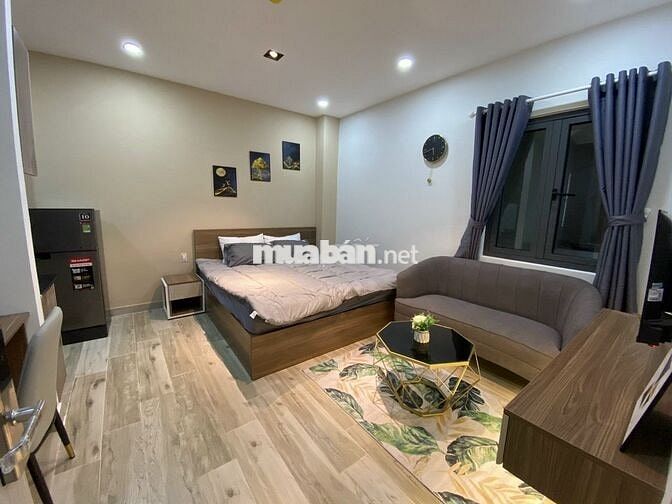 Ở NGAY CĂN STUDIO FULL ĐỒ NGAY BỜ KÈ HOÀNG SA SÁT Q.3, Q.10 THANH MÁY
