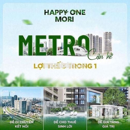 Mái Ấm Phong Cách Nhật - Happy One Mori (3PN2WC)