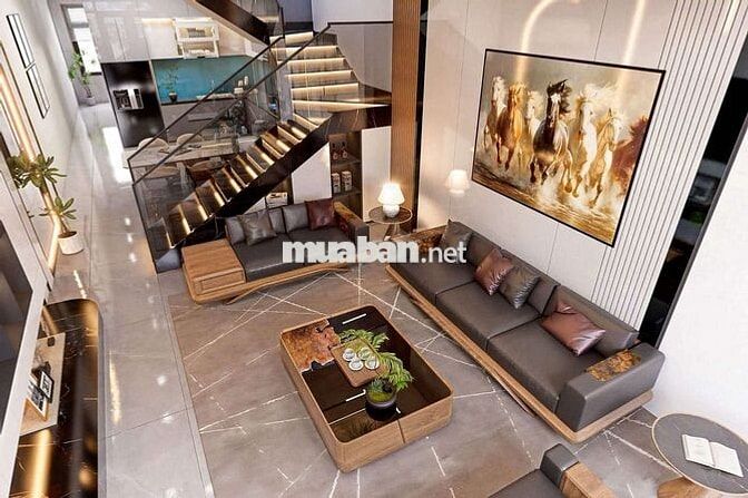 bán nhà 80m2 . tại Vinhomes hóc môn.ngang 5x16.nhà hoàn thiện .4tầng .