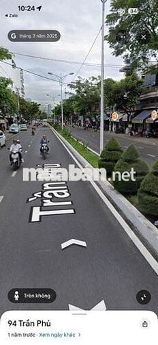 mặt bằng ngang 11m mặt tiền đường trần phú.