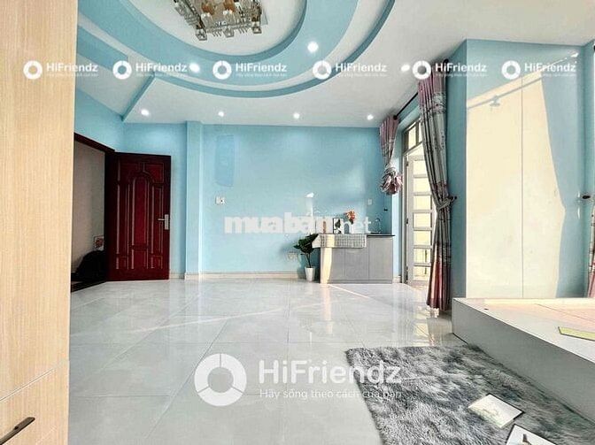 STUDIO BAN CÔNG, CỬA SỔ FULL NỘI THẤT SIÊU RỘNG KẾ ĐẦM SEN