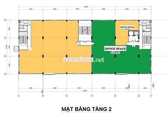 VĂN PHÒNG CHO THUÊ 70m2  MẶT TIỀN NGUYỄN HỮU THỌ 