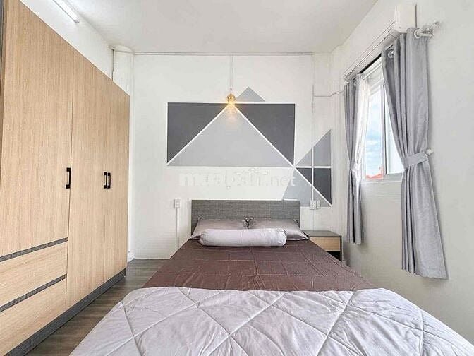 Cho thuê hệ thống 1pn tách bếp ban công full nt Nguyễn Thượng Hiền q3