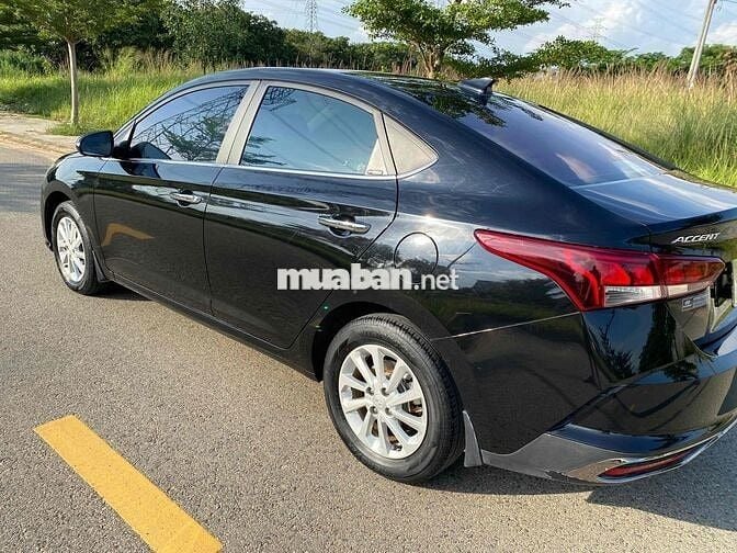 Hyundai Accent 2021 Số sàn Bản full Đen