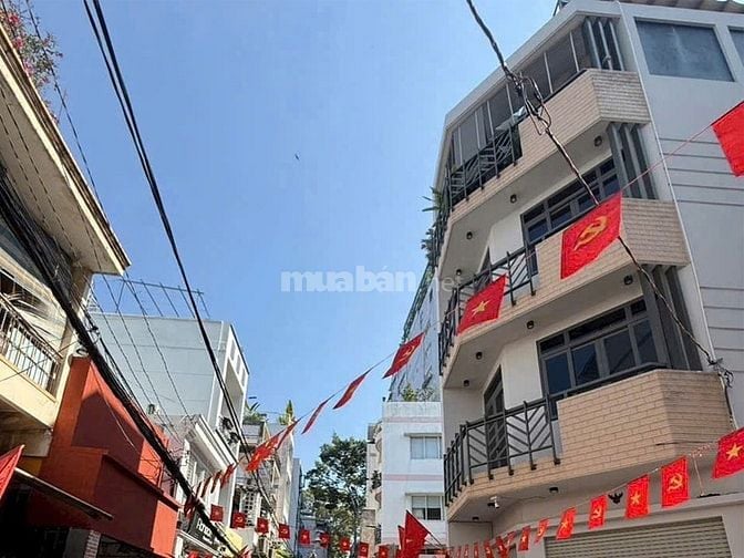 Bán nhà góc 2 mặt tiền hẻm Tôn Thất Tùng, Q1, 76m², 4 tầng, 25,5 tỷ 