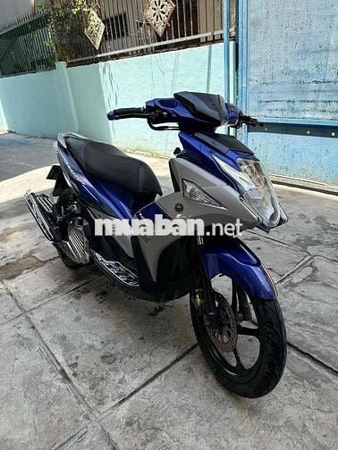Yamaha Nouvo SX 2015 125cc xanh bạc bs43, máy rin