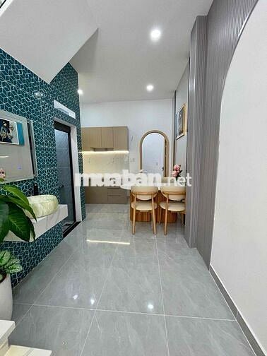 LÊN SÓNG NHÀ LÊ VĂN THỌ, P16, GV, HCM - HẺM THÔNG - CÓ PN TRỆT - 5.49T