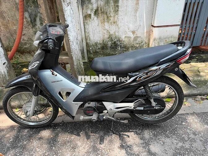 Detech 50cc 2024 Đen LED xe như mới ạ