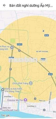 Chính chủ Bán đất, đường N3 KP Mỹ Hưng, phường Mỹ Phong, Đồng Tháp mới