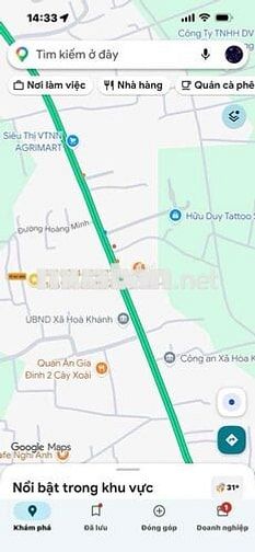 CHÍNH CHỦ CẦN BÁN ĐẤT THỔ CƯ xã Hoà Khánh Nam, Long An