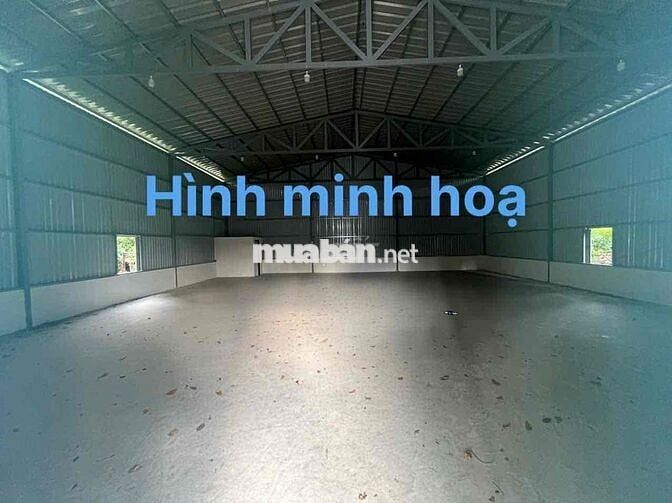 Cho Thuê Kho xưởng 600M , xe cont , có 3p ngủ