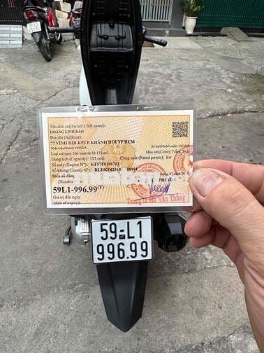 Honda SH 160 ABS 2024 5000km biển số 996.99