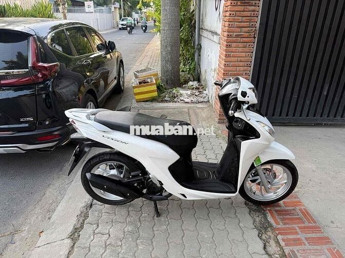 Honda Vision 2025 Trắng 3500 km