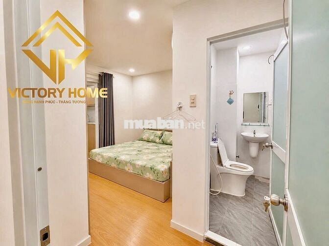 65m²- 2 PN ban công -Full nội thất-Máy giặt riêng-gần Q1 chỉ từ 10 tr