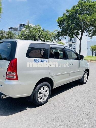 Toyota Innova G 2008 Số sàn Bạc