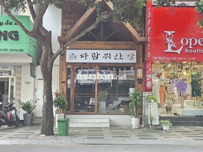 ⛩(4,1mx21m)⛩ Nhà mặt tiền số 190 Nguyễn Trãi, Bến Thành, Quận 1 ❌