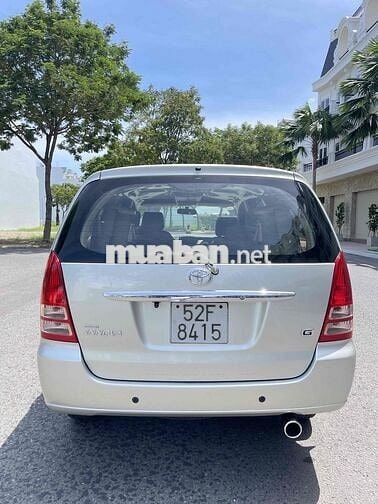 Toyota Innova G 2008 Số sàn Bạc
