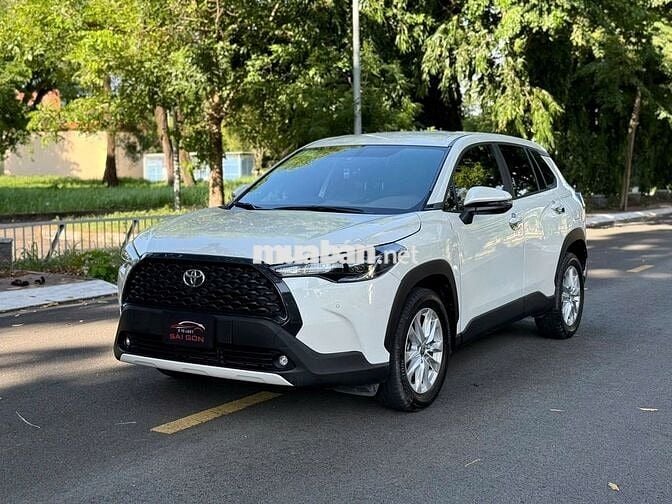 Toyota Corolla Cross 2022 Trắng 2v9 siêu đẹp