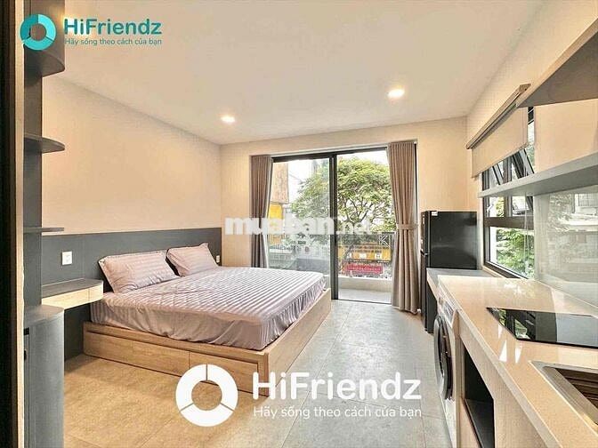 PHÒNG STUDIO TÁCH BẾP FULL NỘI THẤT SIÊU SANG SIÊU ĐẸP THOÁNG