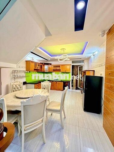 Full Nội Thất 4x16m 1Lửng + 2Lầu ST (4PN 5WC) Hẻm 6m. Lê Văn Quới