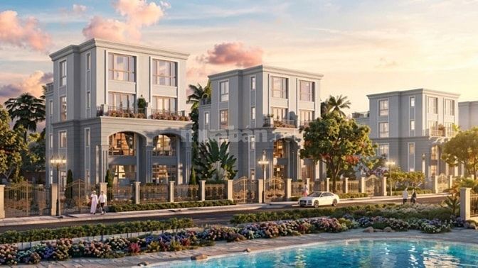 Nhà mặt phố 4 tấm Vinhomes Sài Gòn Park giá chỉ từ 3 tỷ mấy
