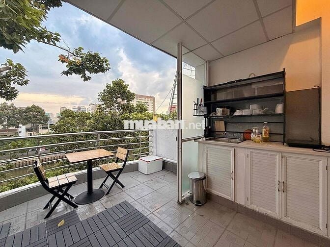 🏡 Penthouse 45m2 balcony view bờ sông máy giặt riêng gần Thảo Cầm Viên