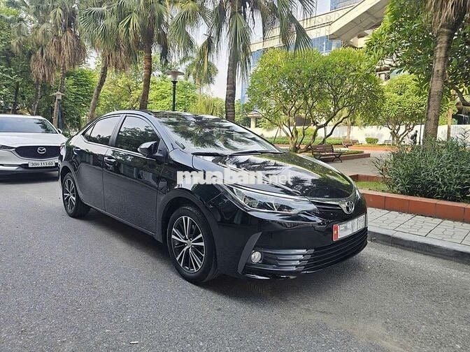 TOYOTA HÀ ĐÔNG bán Altis 1.8G 2019 Đen 4,8 vạn zin