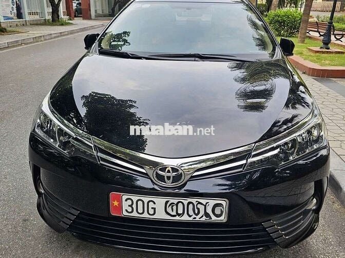 TOYOTA HÀ ĐÔNG bán Altis 1.8G 2019 Đen 4,8 vạn zin