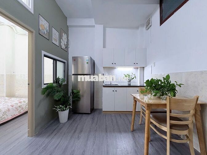 60m² Căn 2 Phòng ngủ-Cửa sổ trời-Full nội thất- Gần sân bay-Q1-PN
