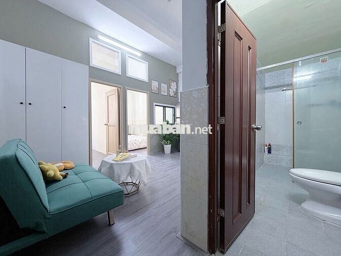 60m² Căn 2 Phòng ngủ-Cửa sổ trời-Full nội thất- Gần sân bay-Q1-PN