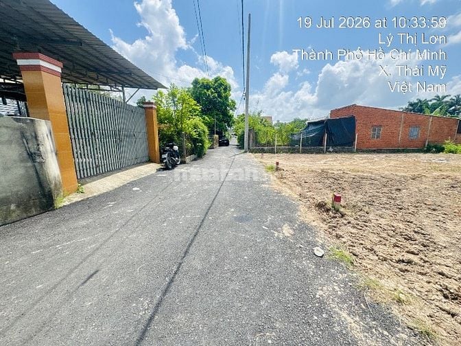 Chính chủ cần bán 2lô đất thổ cư gần chợ Trung Lập Thượng, SHR