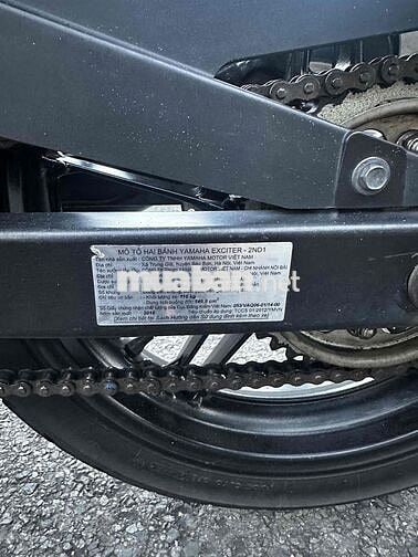 Yamaha Exciter 150 2018 Xám đen ( bao kí)