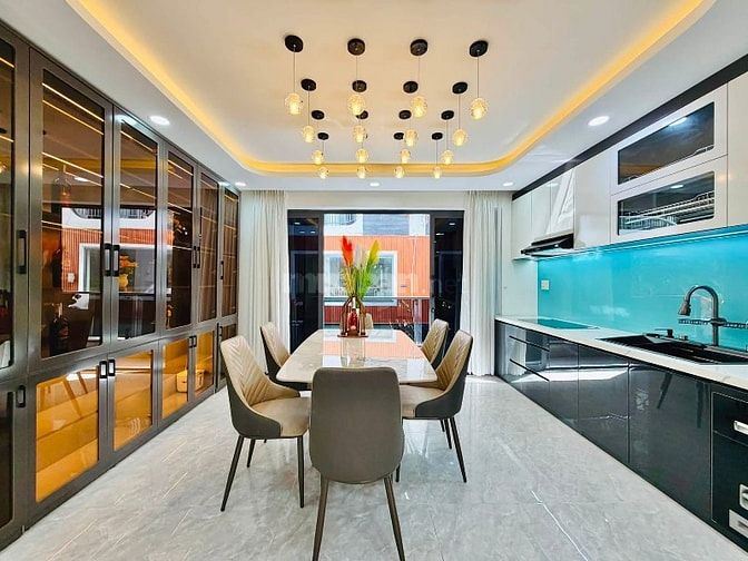 ⭐️Nhà 4 lầu tuyệt đẹp cao cấp hẻm xe hơi Quang Trung, P8, Q.Gò Vấp, gi