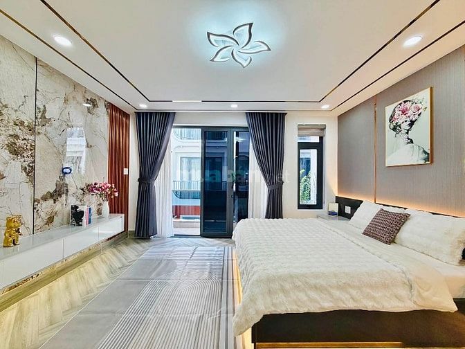 ⭐️Nhà 4 lầu tuyệt đẹp cao cấp hẻm xe hơi Quang Trung, P8, Q.Gò Vấp, gi