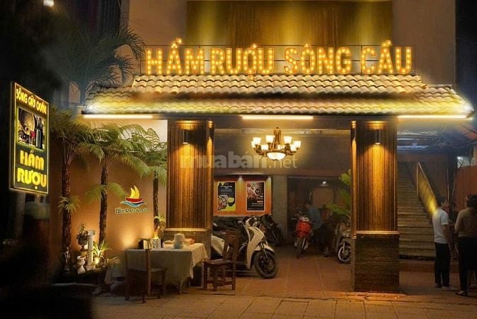 Chính chủ sang nhà hàng hầm rượu Sông Cầu, mặt tiền Nguyễn Văn Khối