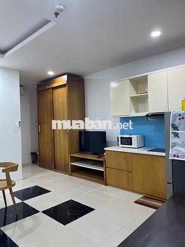 Trống sẵn căn hộ 1PN chung cư Monarchy- Full nội thất